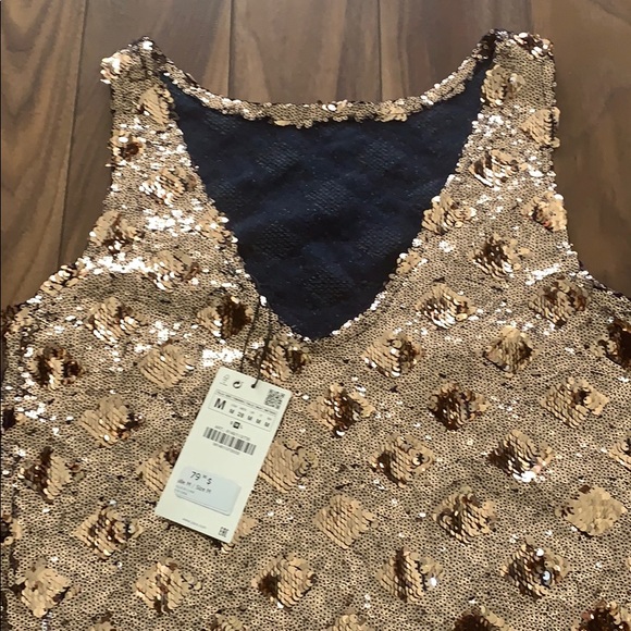 NEW! Zara sequin dress! - Picture 5 of 6